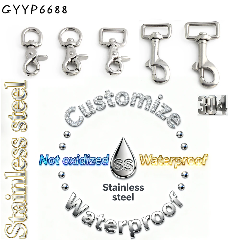 

100% нержавеющая сталь, индивидуальный дизайн, сумки с карабином, пряжка для сумки, одежда, спортивный рюкзак, обувь, водонепроницаемый купальник