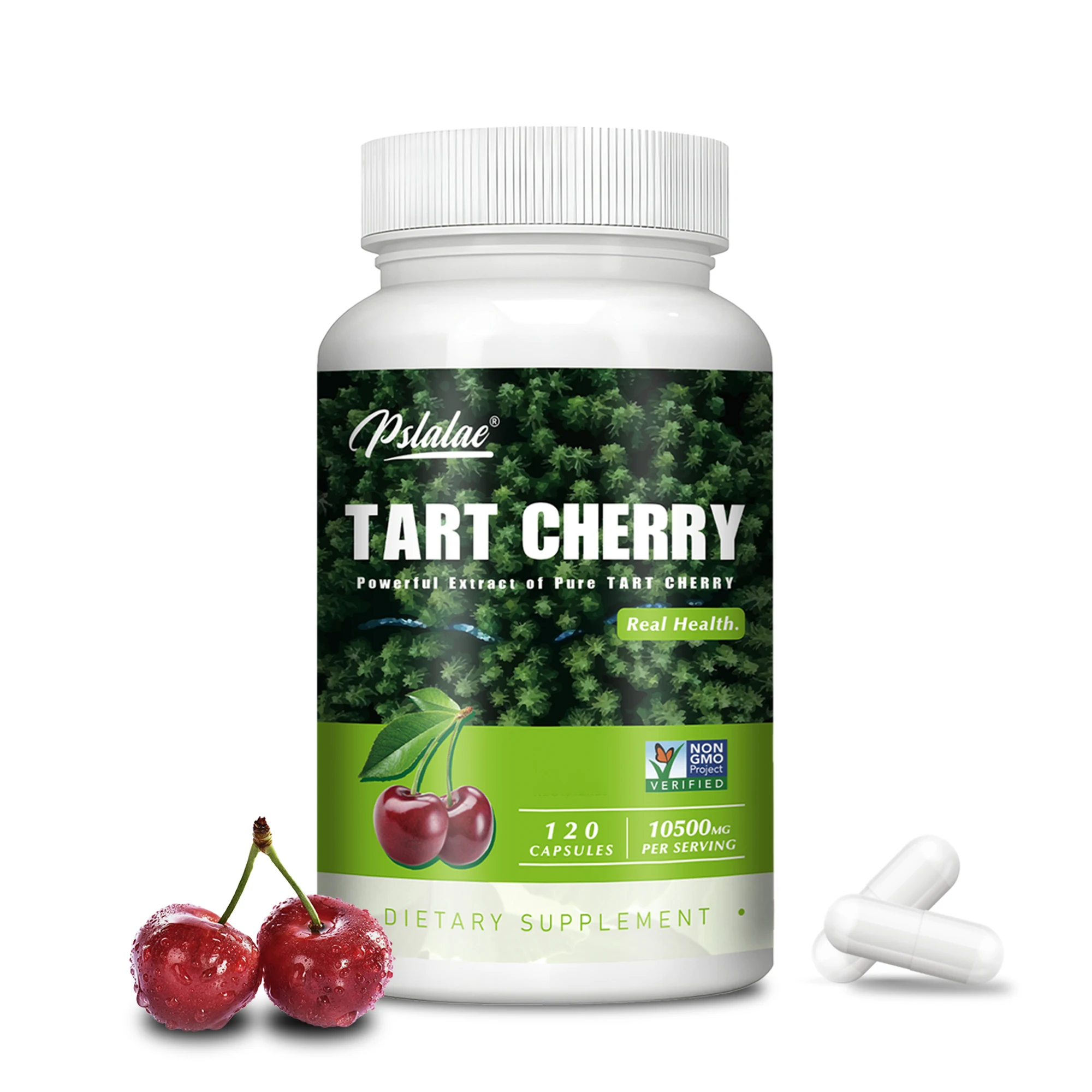 Tart Cherry Capsules - Uric Acid Cleanse, Joint Support & Muscle Recovery, Improve Sleep Quality, Antioxidants