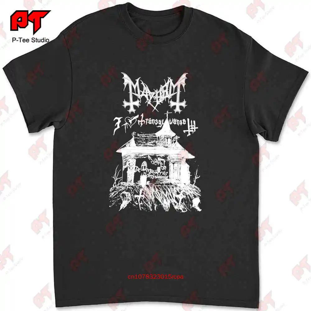 Mayhem I Love Transylvania Shirt Bathory Sarcofago Darkthrone Morbid Dead 5SD4