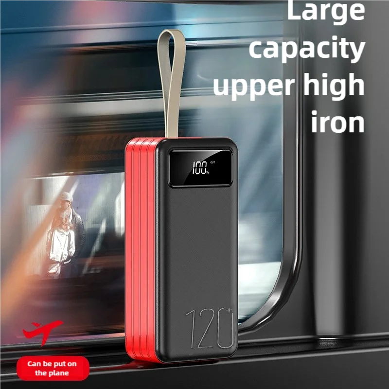 باور بانك محمول بقدرة 50000 مللي أمبير في الساعة بقدرة 66 وات، شحن سريع، شاحن للهاتف الخلوي، بطارية خارجية، طاقة احتياطية لهاتف Xiaomi Huawei #2