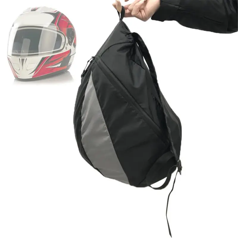 28L Motorcycle Bag Motorcycle Backpack Riding Helmet Bag Outdoor Fitness Basketball Sneakers Bag Portable Nylon Backpack