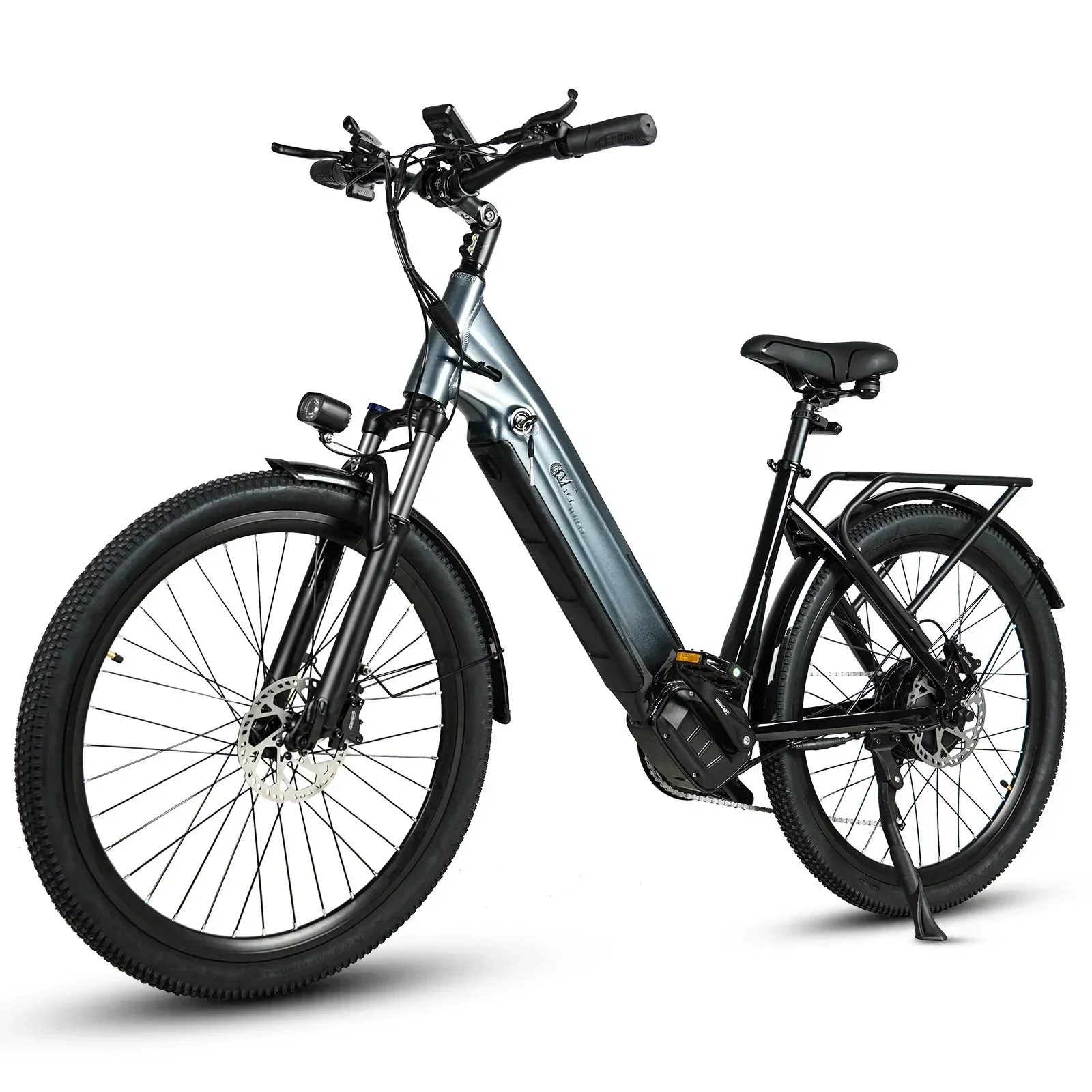 Adult Electric Bike 26 Inch Mountain Bike 350W 36V Electric Bicycle City Lady With Waterproof Hidden Battery