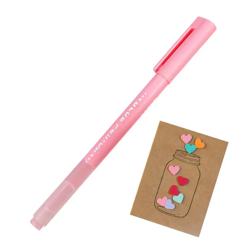 Glue Pens For Crafting Paper Precise Apply Glue Writing Pen Fine Tip Glue Pens With Precision Glue & Strong Adhesion Craft Glue