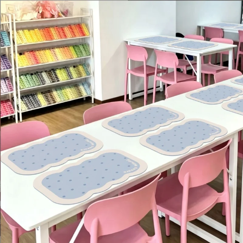 Tapis isolant thermique anti-brûlure 30x40CM pour table de mélange de haricots, tapis de protection de bureau antidérapant et résistant à l'usure pour enfants