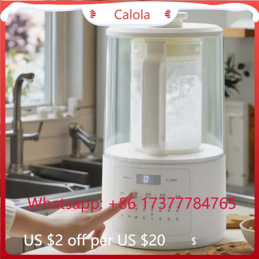 

Multifunctional Hot Cold Food Blender, 800W High Speed Smart Mixer, Fruit Juicer & Soy Milk Maker with Easy Cleaning