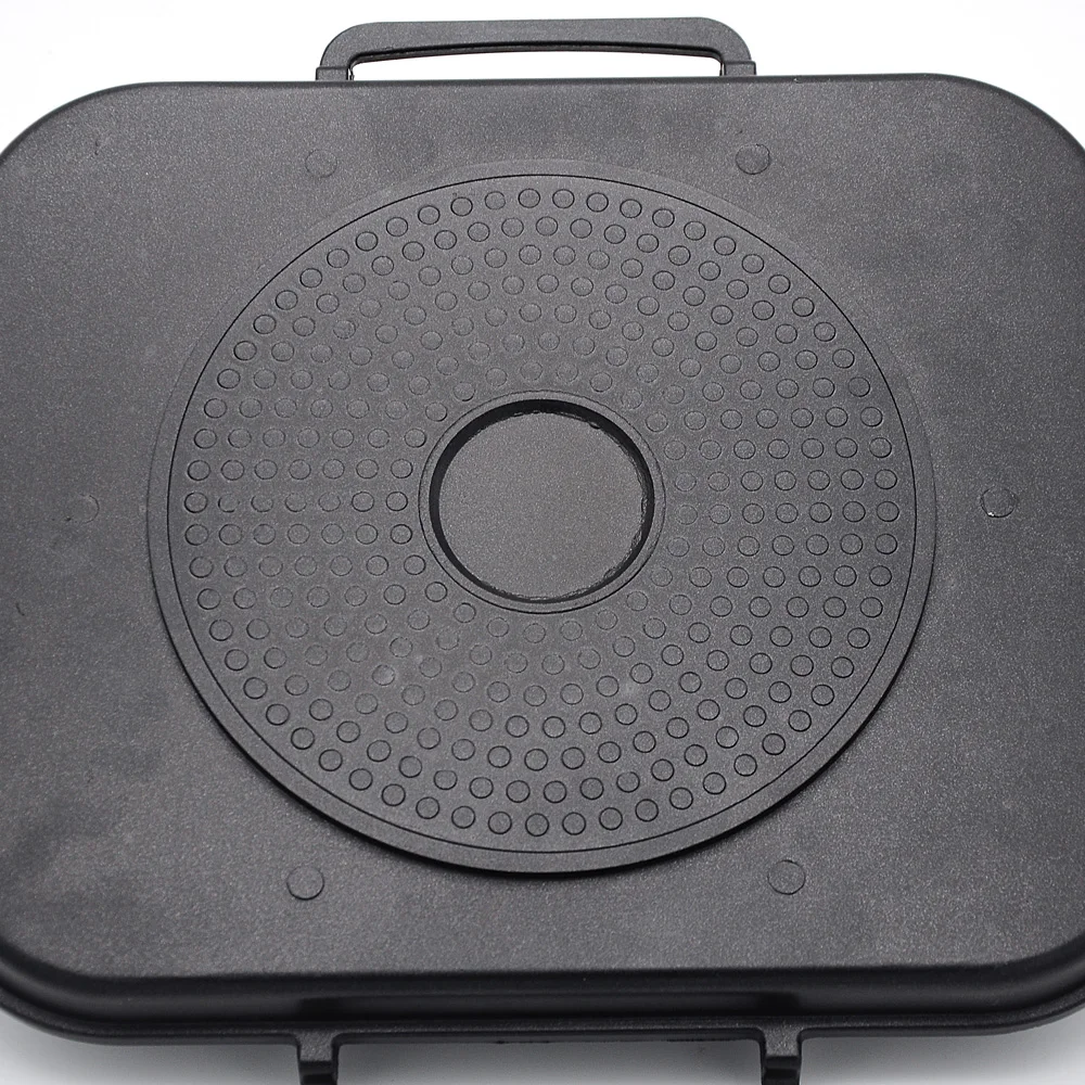 Korean Style BBQ Grill Pan With Maifan Coated Surface Non-Stick Smokeless Square Barbecue Plate For Indoor Outdoor Grilling
