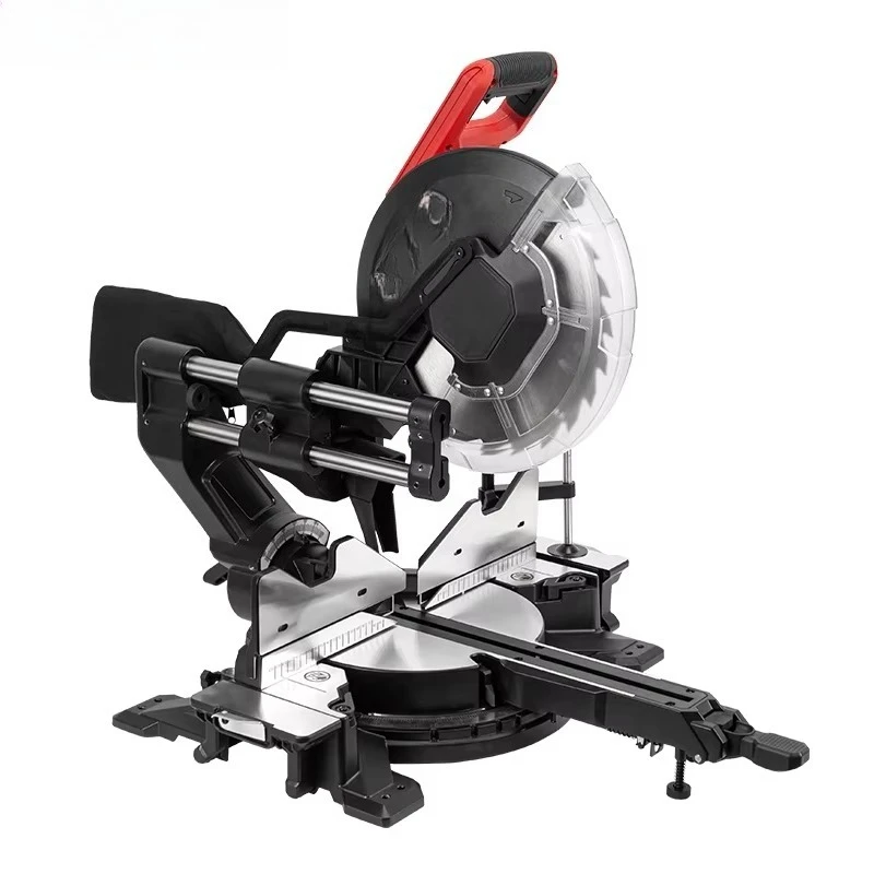 China electric electric 2000w 305mm wired single bevel sliding miter saw aluminum cutting machine