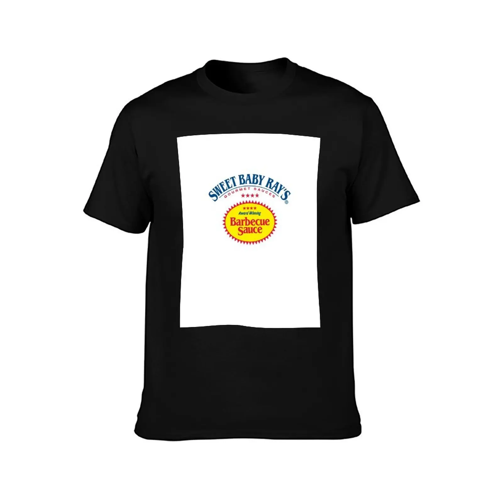 Sweet Baby Ray's Mark Zuckerberg's BBQ Barbeque Sauce Barbecue T-Shirt Big and Tall Crew Neck Tee T-Shirt