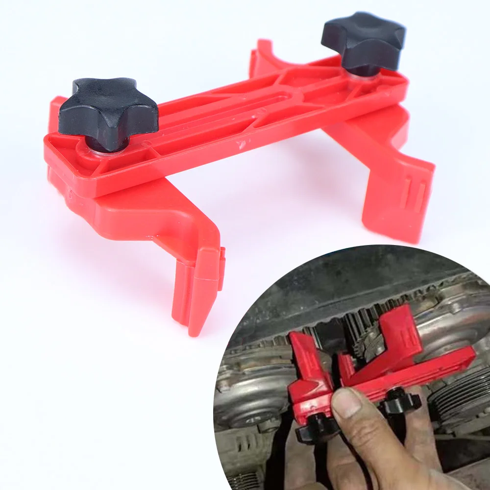 범용 타이밍 잠금 도구 키트 캠 잠금 도구 캠축 스프로킷 클램프 키트 캠축 기어 홀더 듀얼 캠 클램프