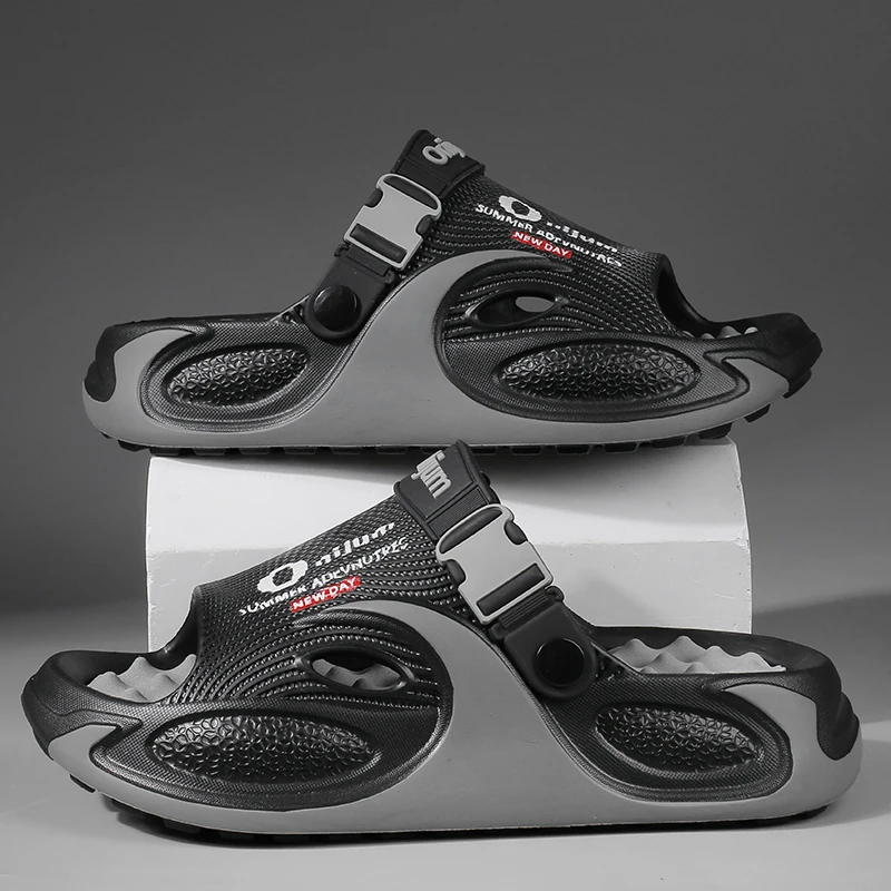 Massage Slippers for Men and Women Couple Style Summer Outdoor Wear Non-Slip Indoor and Outdoor Beach Sandals for Women