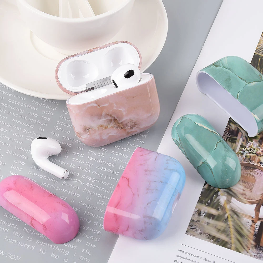 For AirPods Pro 2 Case Marble Pattern Hard PC Case For AirPods Pro 2 3 1 2023 Case For Airpod Pro 2 Airpods3 Air Pods Funda Capa