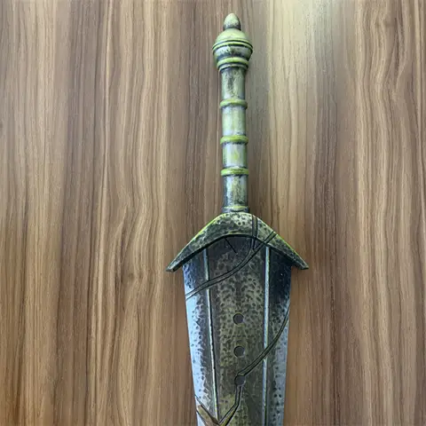 WW 1:1 Stone Knight Sword Cosplay Weapons Dark Souls Sword Wolf Rider Role Playing The Abysswalker Model Toy Rubber Unsharpened