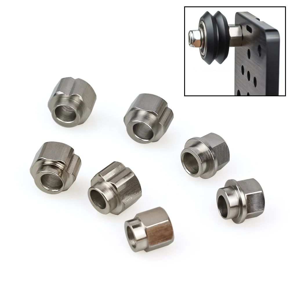 10Pcs OpenBuilds Eccentric Spacer 5mm Bore V Wheel Spacer Eccentric Column for V-Slot Aluminum Profile 3D Printer Parts