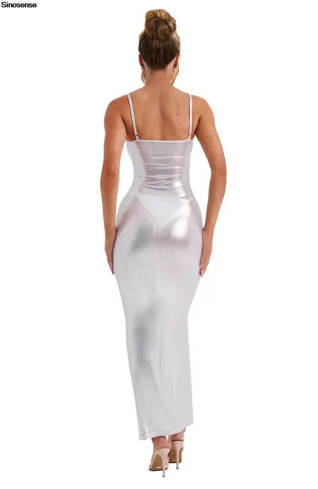 silver satin oriental lace up back bodycon dress Amazon.com: BELLA BARNETT Maxi Silver Sequin Women's Fishtail Bandage Dress Metallic Spaghetti Strap Bodycon Dress Chic Cocktail Evening Dress: Clothing, Shoes & Jewelry