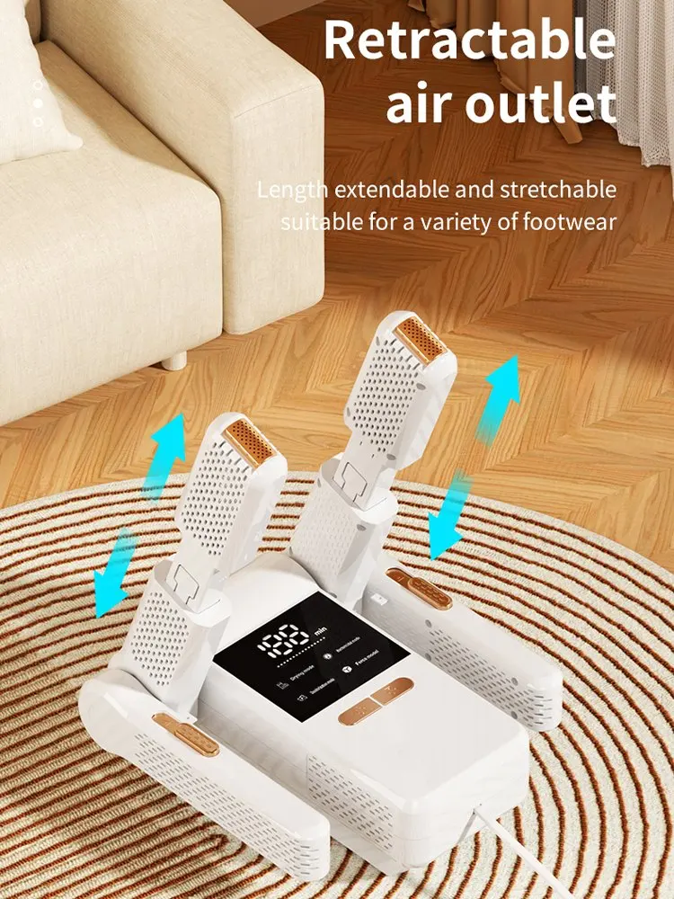 Electric drying Shoe Dryer Dual V bracker Eliminate Odor Multifunction Boot Dryer Fast Drying Boot Deodorizer Drye For US EU