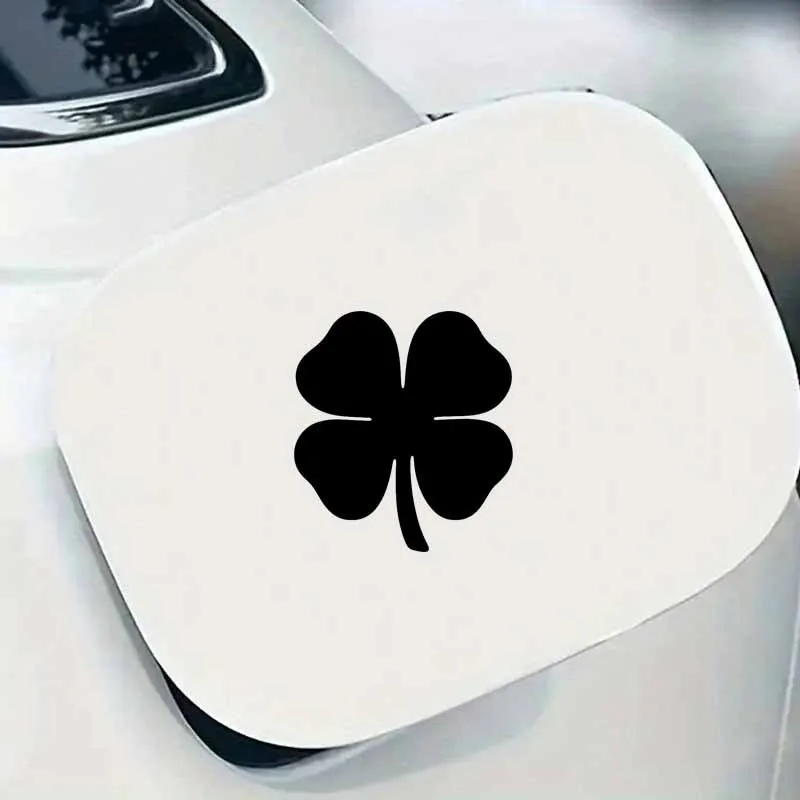 Clover Vinyl Sticker Suitable for & Motorcycles - Good Decal Scratch Cover Vehicle Decoration Removable Without for Auto Windows