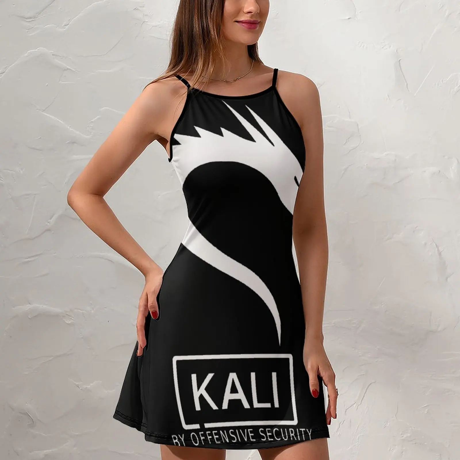 Sexy Kali Linux Essential for Sale  Women's Sling Dress Humor Graphic Cocktails  Woman's Gown Dresses Top Quality