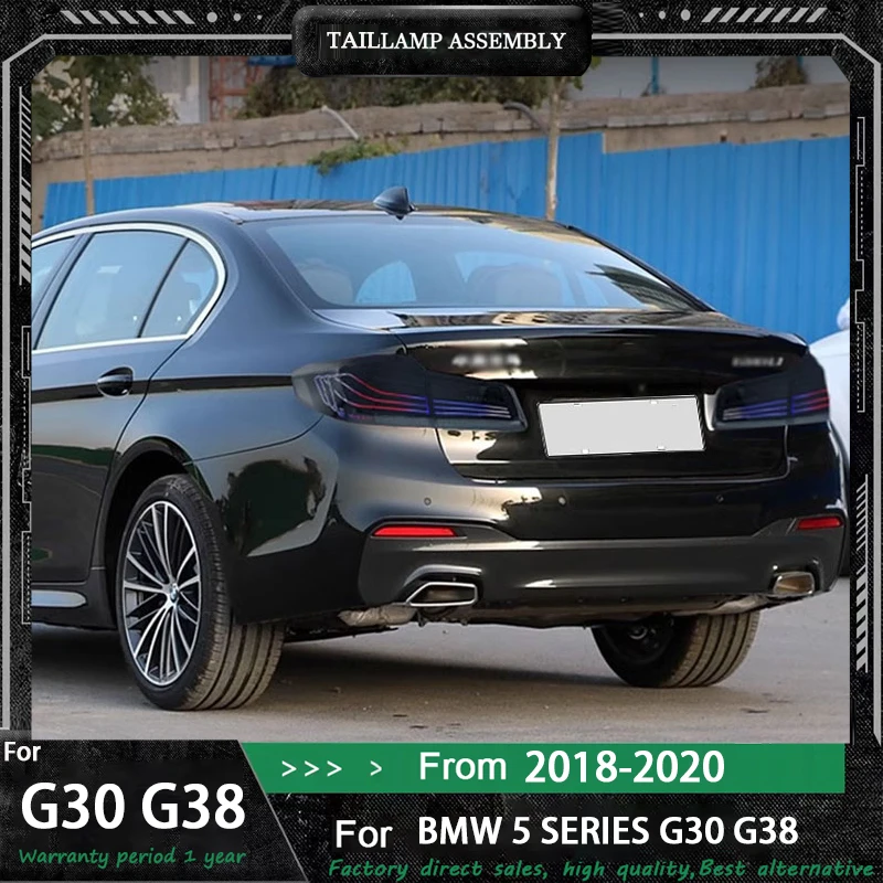 

Car Accessories Led Rear Light For BMW G30 Tail Light 5-Series G38 2018 2019 2020 Modified CSL RGB Styling Taillight Assembly