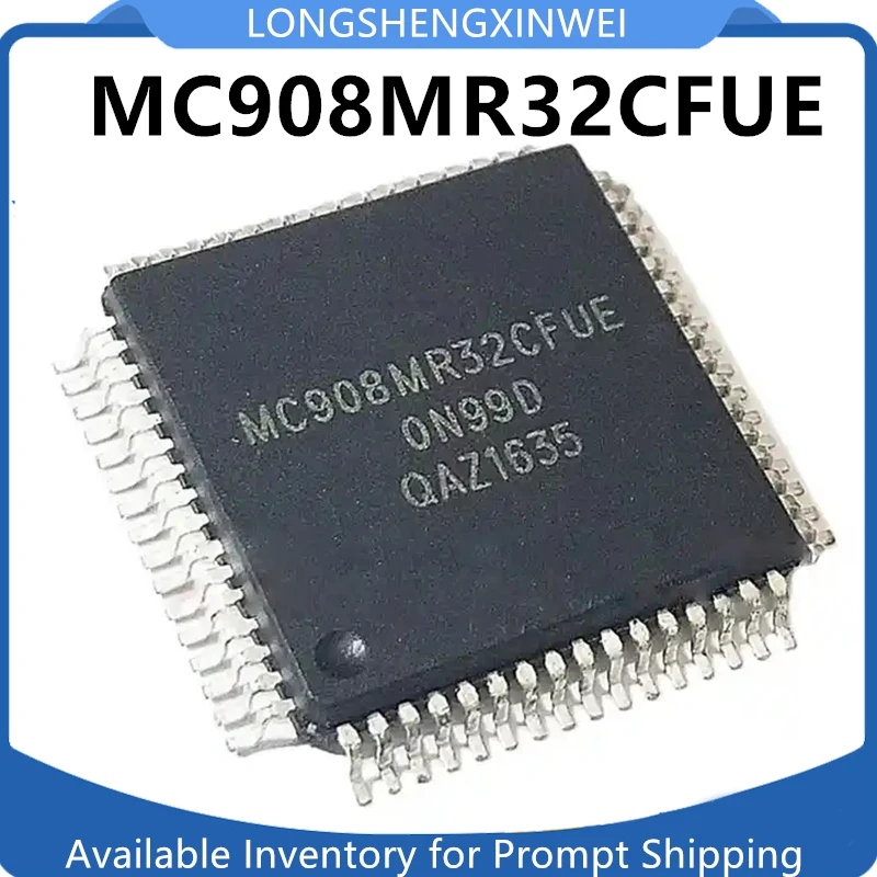 1PCS MC908MR32CFUE MC908MR32 Encapsulates QFP64 Microcontroller New Original on-hand