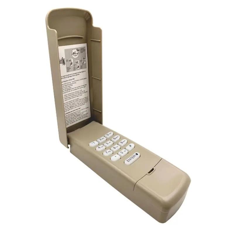 

B63B-Wireless Keyless Keypad 877MAX Garage Door Opener For 878MAX 376LM 377LM 877LM 977LM 310Mhz 315Mhz 390Mhz