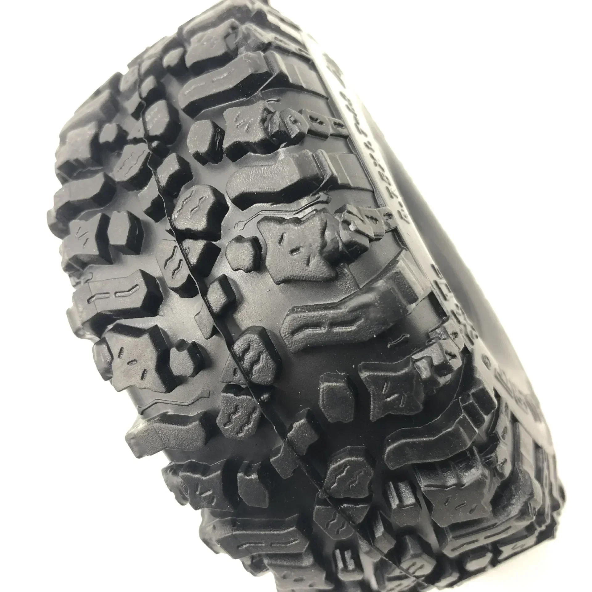 4 SZTUK 120MM 1,9-calowe gumowe opony do kół 1/10 RC Rock Crawler Axial SCX10 90046 AXI03007 Trxs TRX4 TF2 D90