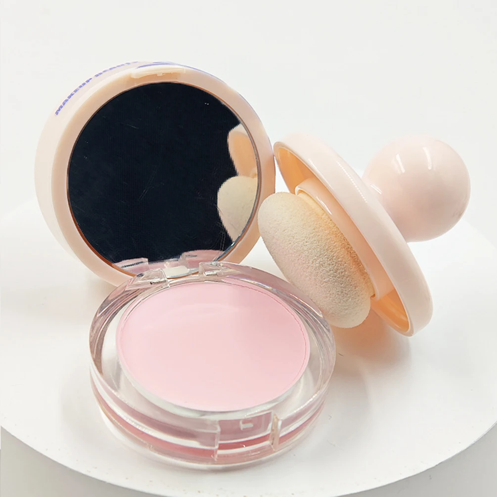 Private Label Blush Powder Custom Logo Blusher in A Jar with Powder Puff Contour Natural Matte Pigment Bulk Face Makeup Vegan