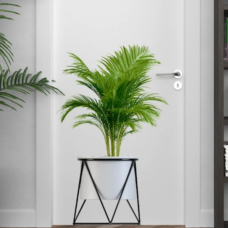 1pc 3d Simulation kreative grüne Topfpflanze Wanda uf kleber für Wohnzimmer Büro Innendekoration wasserdichte Home Decals