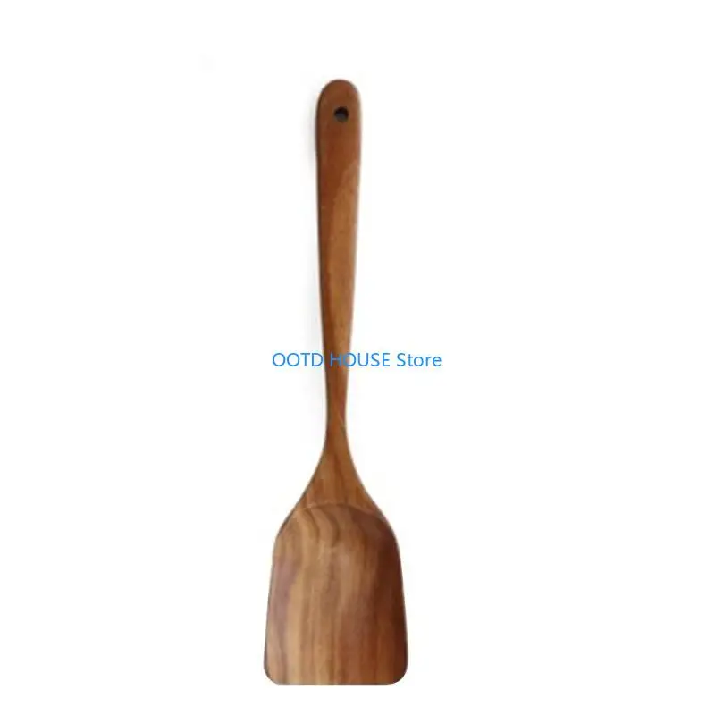 

103a натуральный деревянный шпатель рисовый суп -суп -ложка Коландея Кухонная утварь