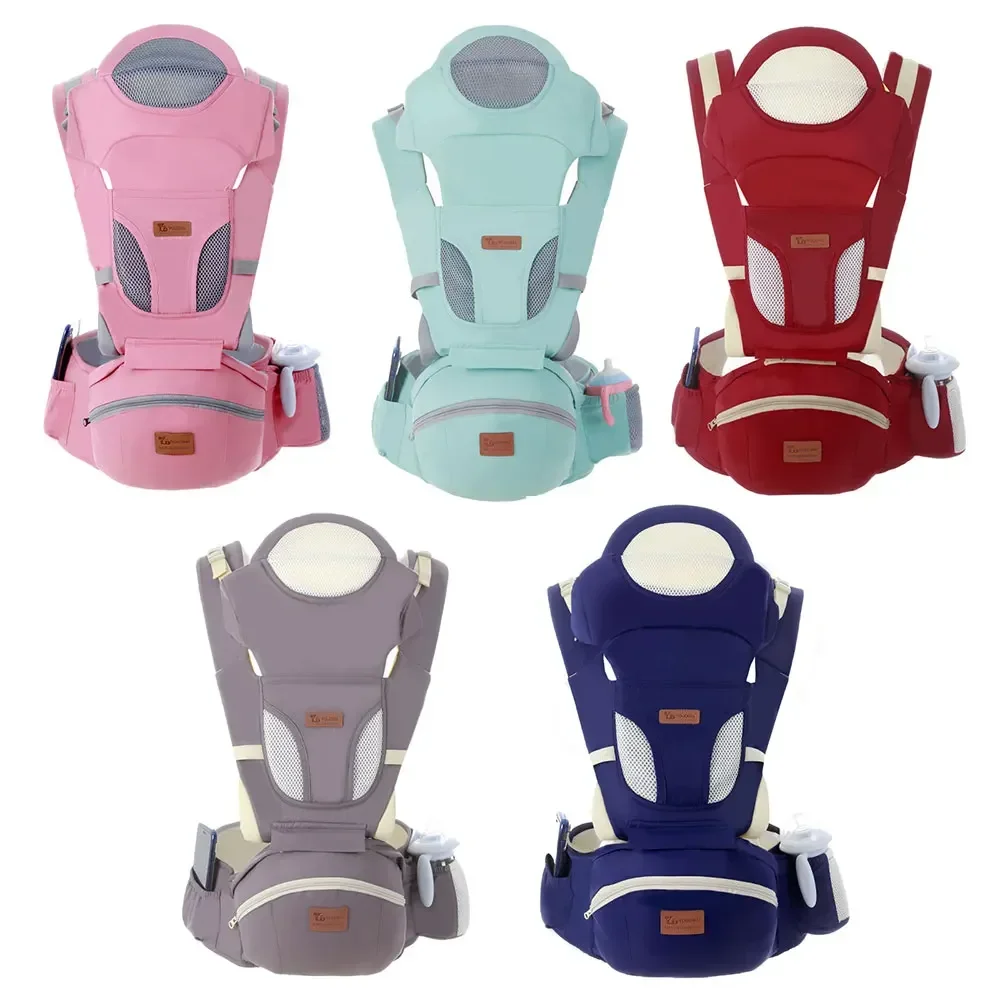 5 Color Multifunctional Baby Hip Seat Carrier Backpack for Newborn Infant 0-36M Ergonomic Straps Sling Big Storage 4 Seasons