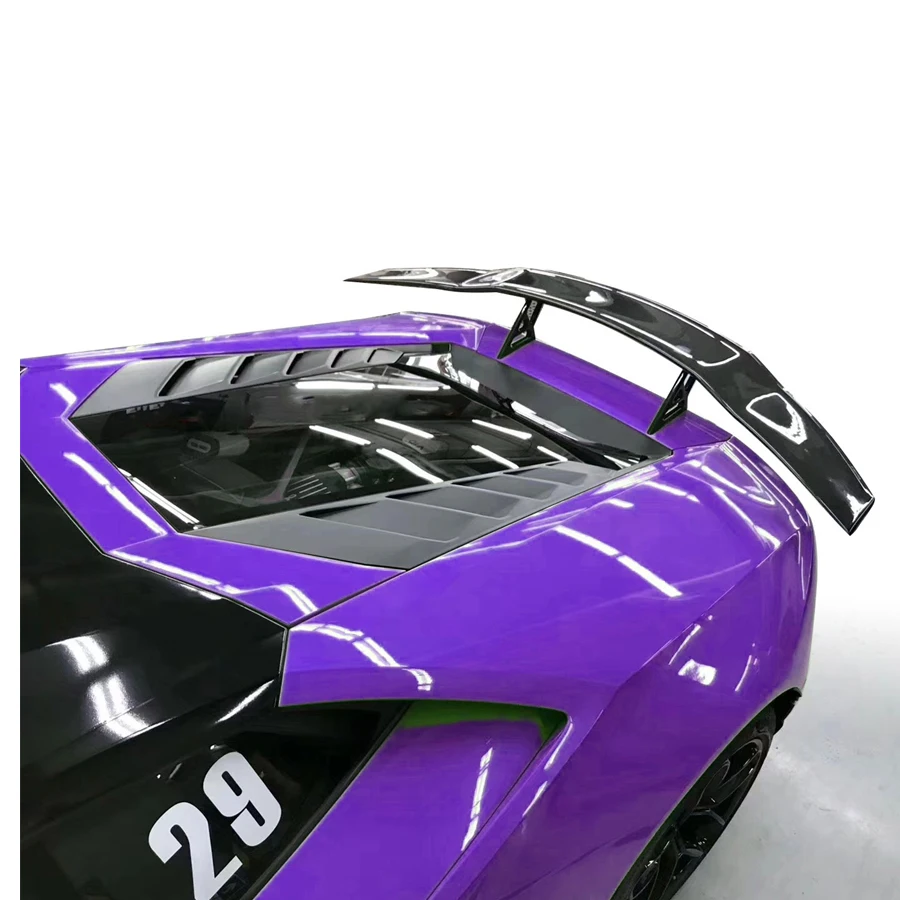 

Factory Supply MSY Carbon Fiber Car Rear Wing Double Replacement for Lamborghini Huracan LP580 LP610 Car Rear Spoiler Upgrade