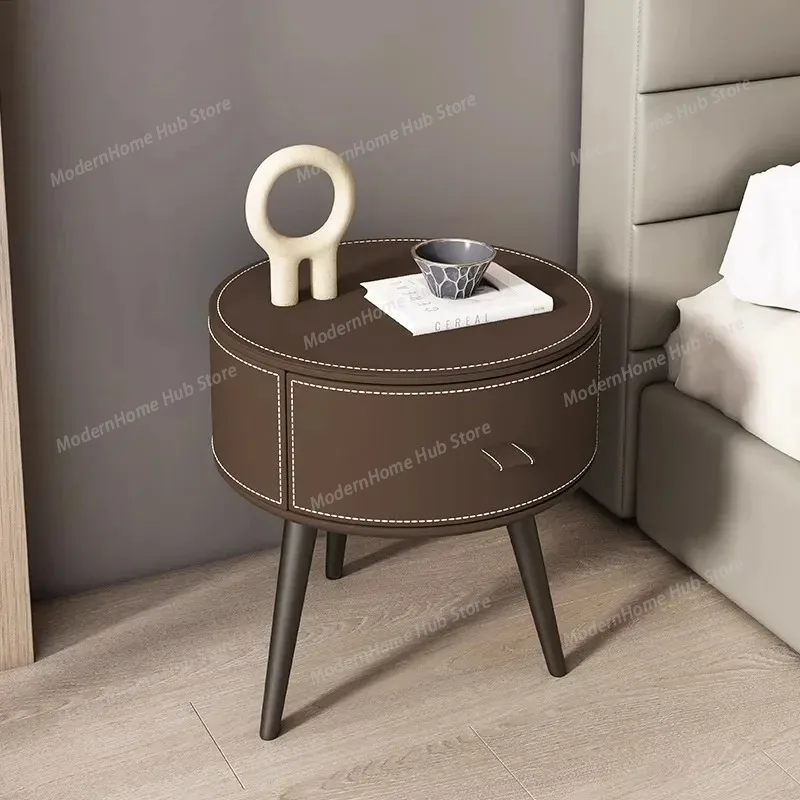 Aesthetic Accent Bedside Table Luxury Modern Space Saving Safe Nightstands Minimalist Vintage Mesa De Cabeceira Unique Furniture