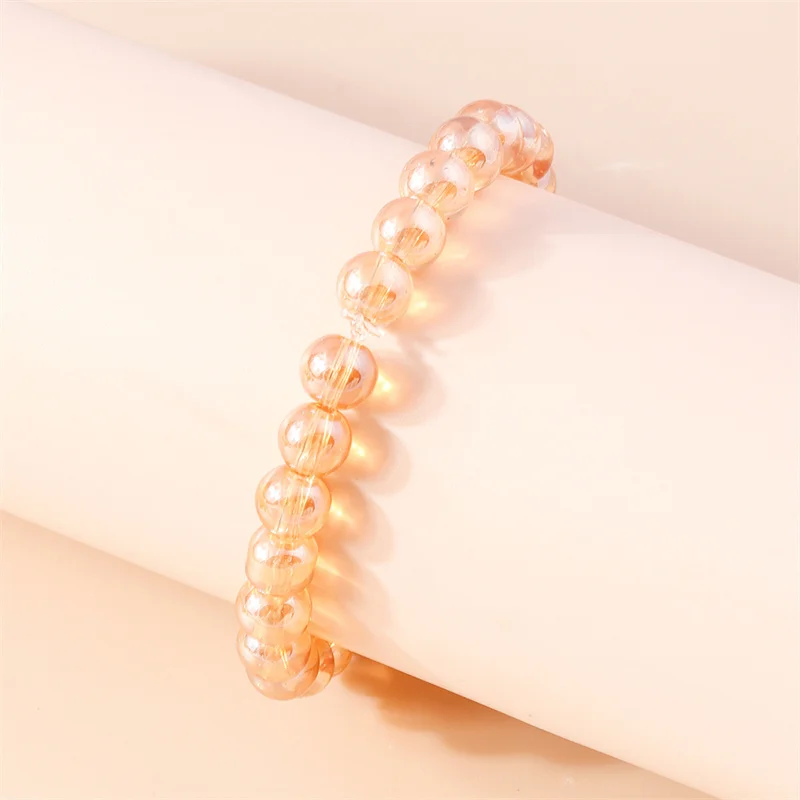 Aihua Naturstein Rundperlen-Armband Kristall Reiki Heilenergie Stretch-Armband für Frauen Männer Yoga-Schmuck – Detail 11