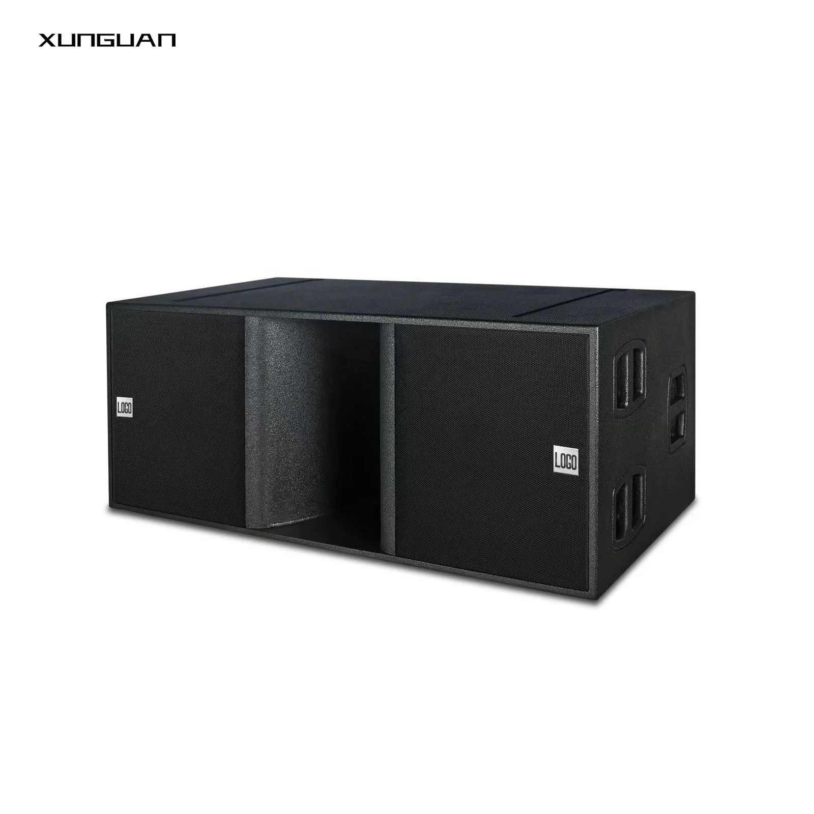 

XUNGUAN A28 High Power 1600W Line Array Plywood Dual 18 Inch Subwoofer Plywood Speaker for Concert Big Show Outdoor Event