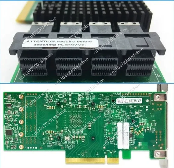 Brand New 9400-16i Hba Expansion Card Pcie Sas/sata/nvme U.2 16-disk Hard Disk Pass-through Card