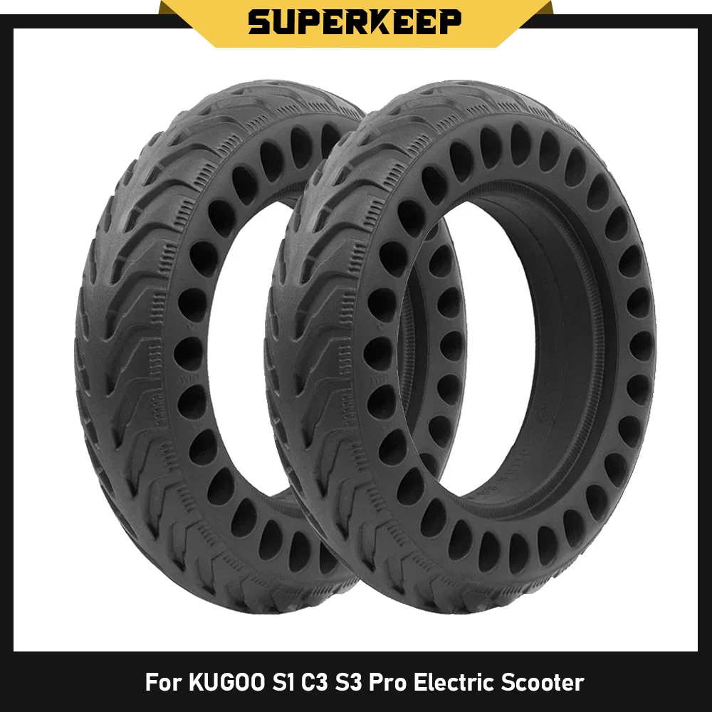 

For KUGOO S1 C3 S3 Pro Electric Scooter 8.0x2.0 Explosion Proof Porous Honeycomb Tires 8 Inch 200x50 Tyres Durable Solid Tire