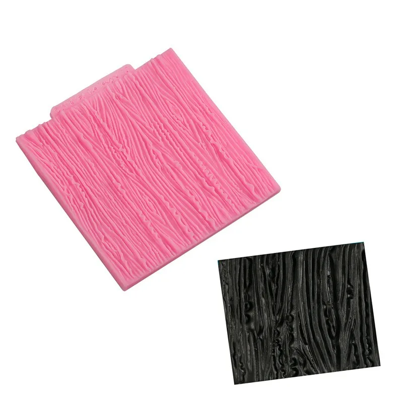 Multiple Styles Tree Bark Texture Silicone Mold Cake Fondant Impression Mat Decorating Supplies