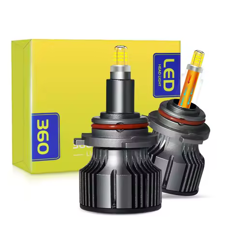 Super Bright K6D Headlight Bulbs 360 6D LED H7 H11 H8 9005 9006 9012 H1 40W/pair 2200Lm for Automotive Foglamp Led Car Fog Light