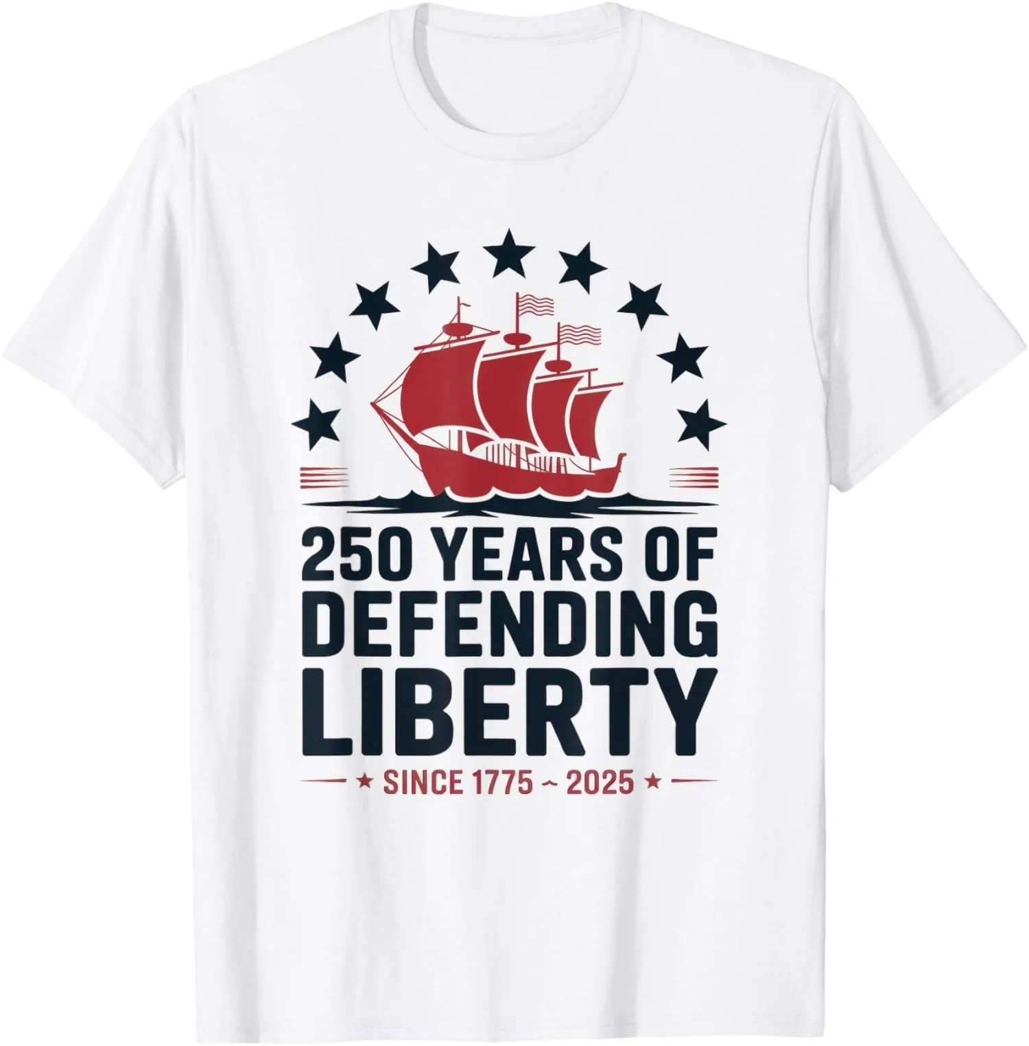 250th Anniversary Military Pride Patriotic USA Unisex T-Shirt