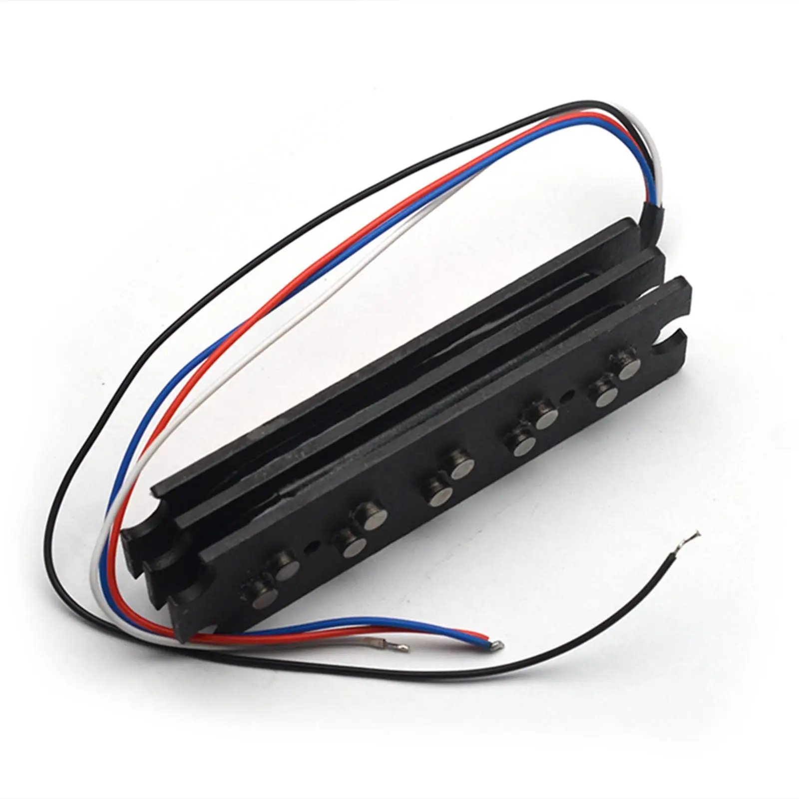 

Humbucker Bass Pickup 5 String High Output Double Coil Instrument Parts for Electric Bass Guitar Upgrade