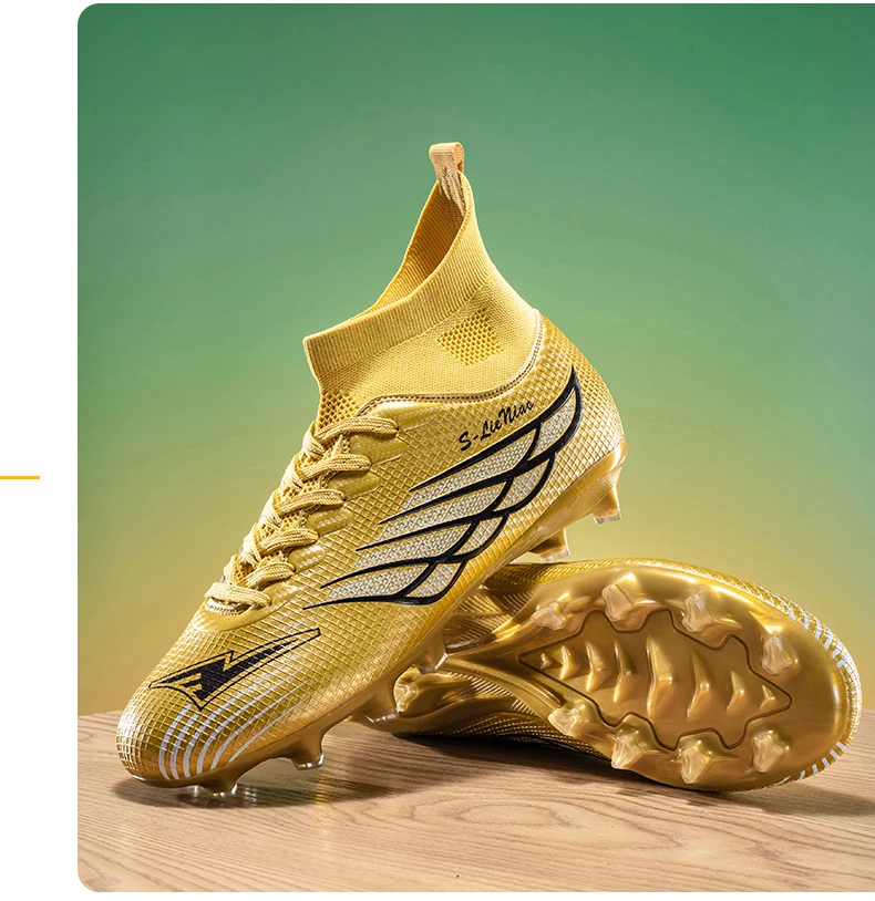 Professionelle Fußballschuhe Herren Fußballschuhe Society Fußballschuhe FG Ultraleichte Trainings-Fußballschuhe Outdoor-Sportschuhe – Detail 23