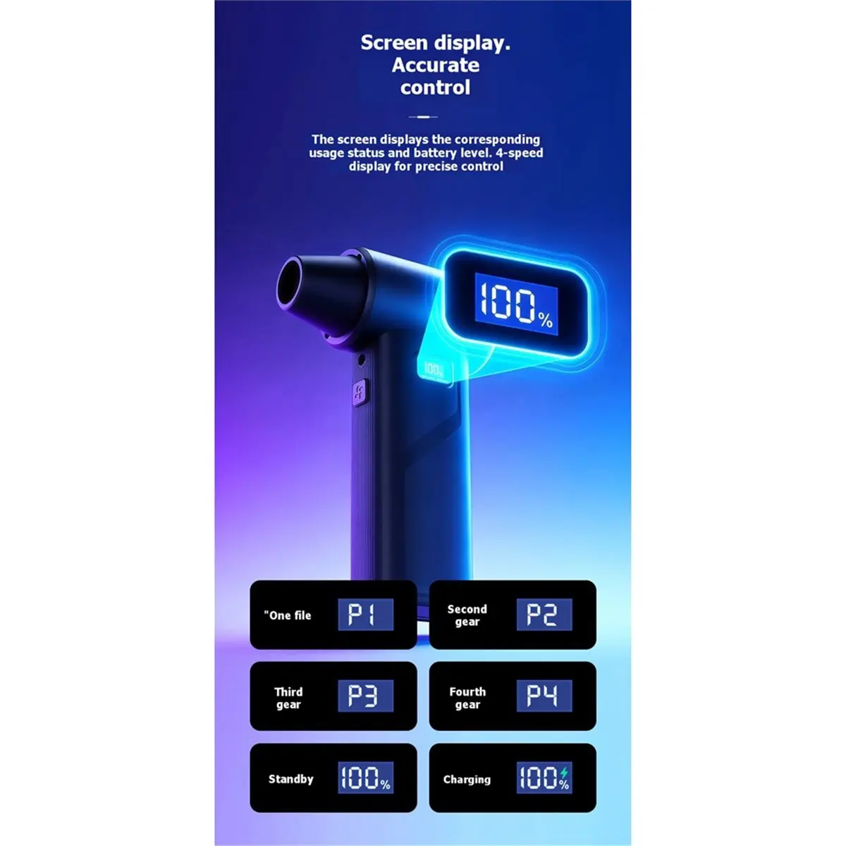 FUA@ Violent Blower Handheld Turbo Fan 110,000 RPM Brushless Powerful 160G Thrust Highpowers Duct Fan Turbo Fan Air Blower