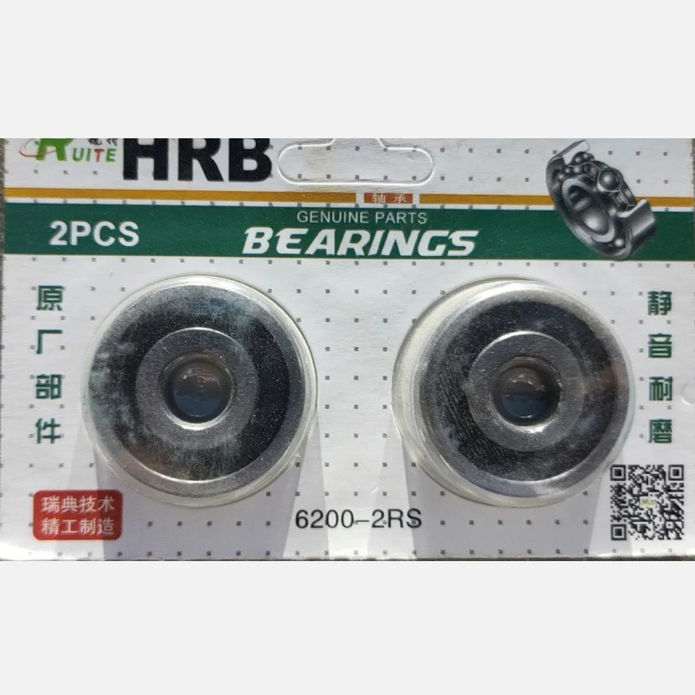 6000/6200-2RS Bearing Convenient and Easy to Install 6000/6200 2RS Thin Wall Deep Groove Ball Bearing Sealed Cover