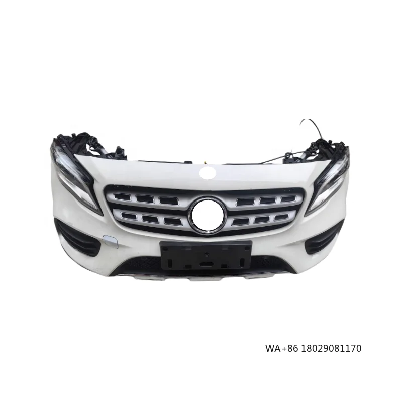 

High Quality Radiator and Front Bumper with Headlight for GLA W156 Sport Version Car Bumpers