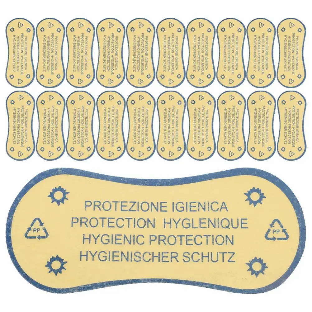 30 Pcs Swimsuit Sanitary Patch Stickers Protective Labels for Swimwear Decal Self Adhesive Underwear Water