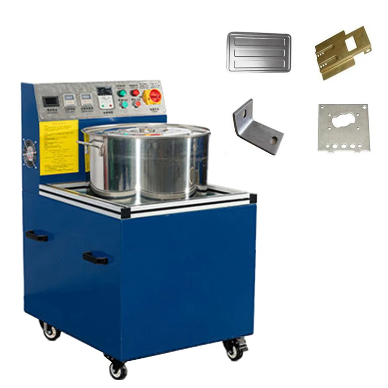 Strong Magnetic Grinding And Polishing Machine Frequency Large Stainless Steel Surface Treatment Deburring Brightening Equipment