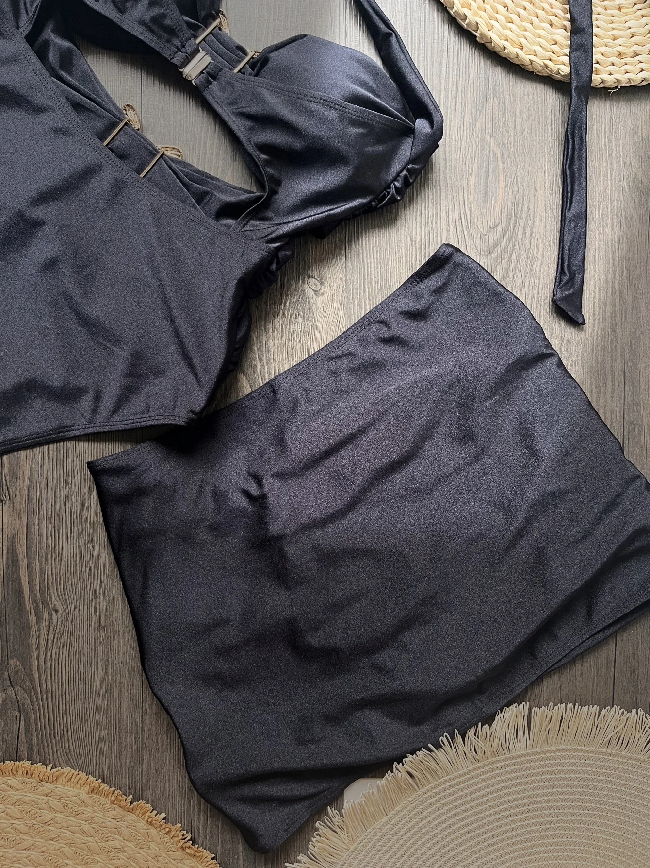 Hot Sale Butterfly Women One Piece Swimsuit Black Skirt Sexy Cut Out Swimwear Mujer Monikini Bathing Suit Lady Beach Suit view 6