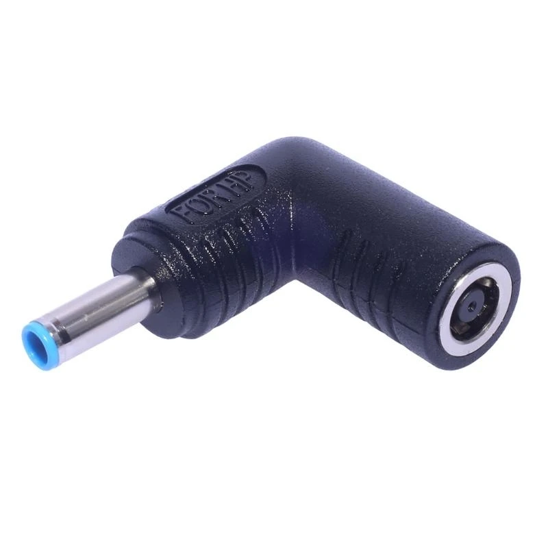 

652F Laptops Conversion Head Charging Adapter DC6.0x3.7 Female to 8 Different Size Power Adapters Elbow Plugs 1PC