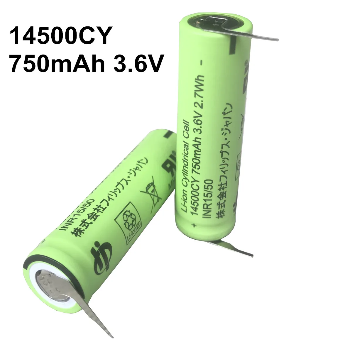 2PCS/Lot Battery For Philips HX989 HX991 HX999 HX63 HX965 HX967 HX6950 HX6970 HX6960 HX6310 HX8920 HX9140 Electric Toothbrush