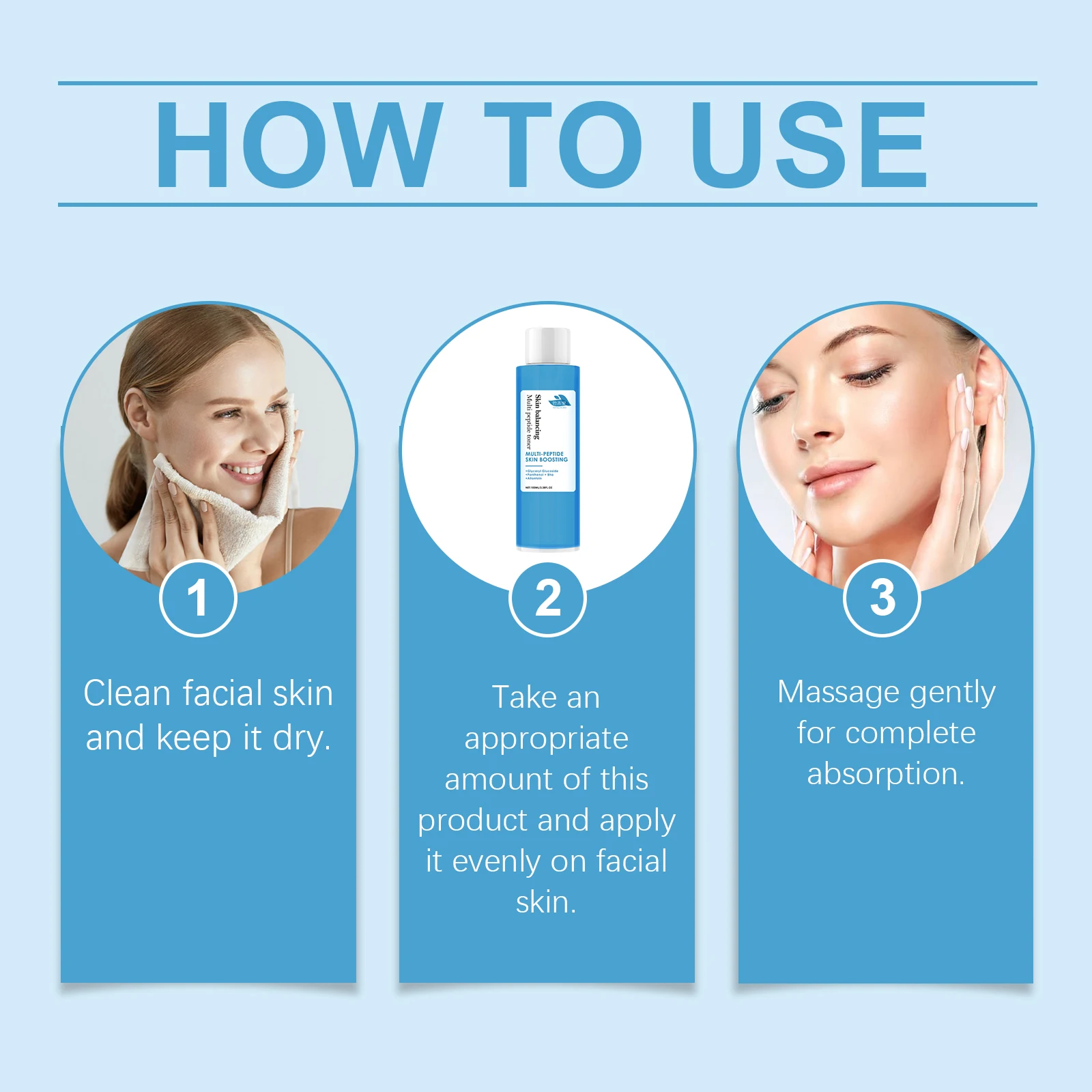 تونر ترطيب عميق - حبر مرطب يومي لتهدئة والعناية اللطيفة وتقليل خشونة البشرة