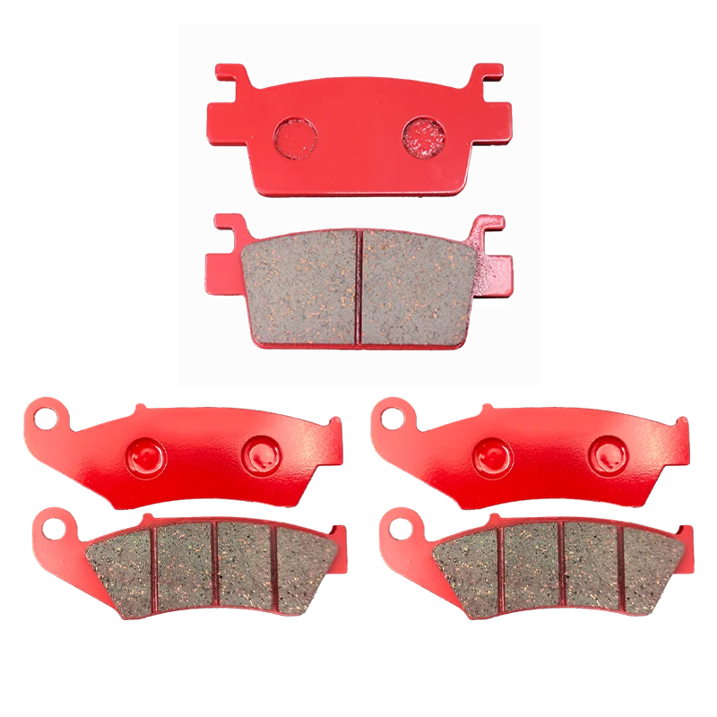 High Quality Motorcycle Ceramic Front Rear Brake Pads for HONDA TRX 700 TRX700 XX8/XX9/XXB 2008 2009 2010 2011